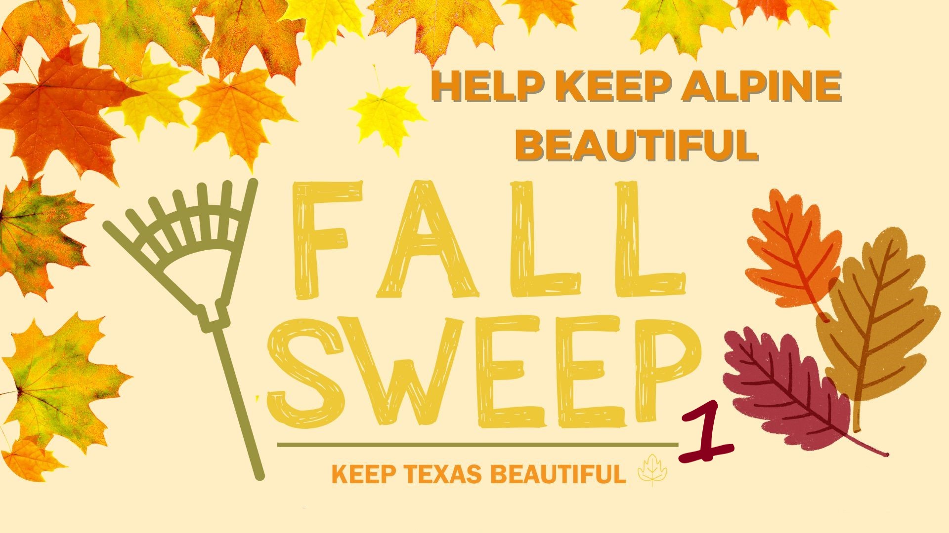 9-15-23 Community Cleanup Fall Sweep